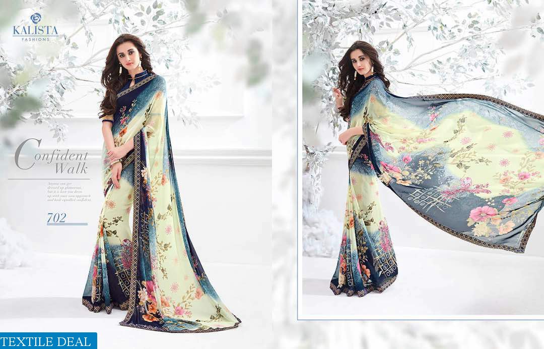 kalista Sun flower Wholesale Saree market